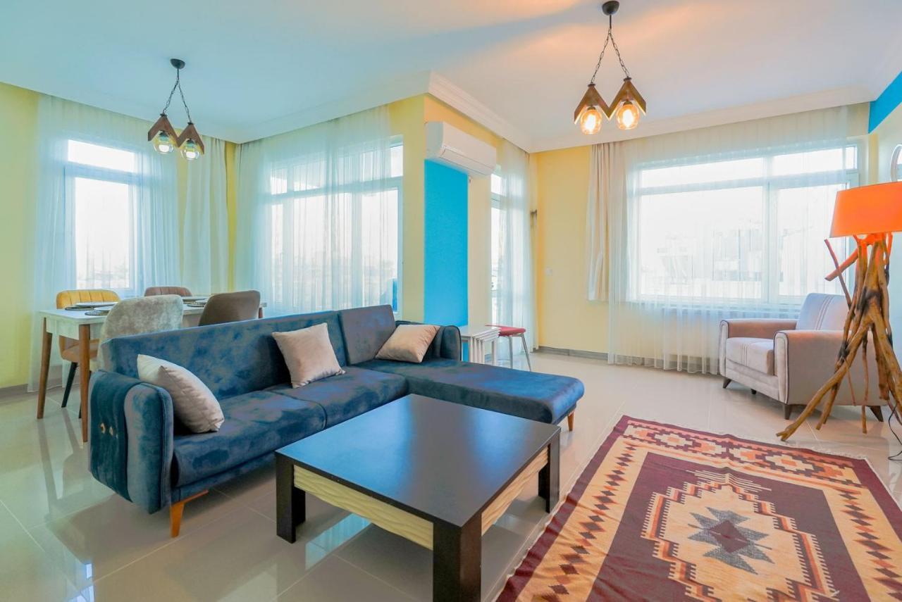 Central And Comfy Flat With Balcony In Muratpasa Antalya Luaran gambar